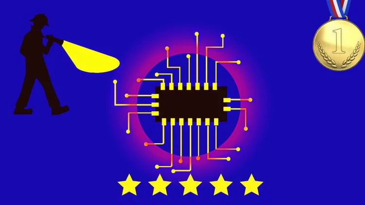 Instructor explaining logic gates in a Digital Electronics Course.